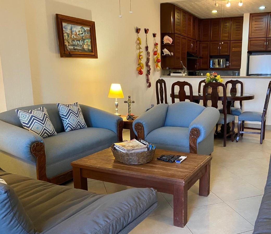 Departamento Frente Al Mar Con Dos Recamaras Y Seguridad 24 H A Dos Cuadras De La Quinta Avenida Playa del Carmen Exterior foto